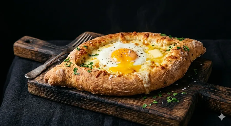 Хачапури с яицом