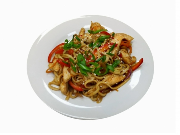 Острый Вок с курицей