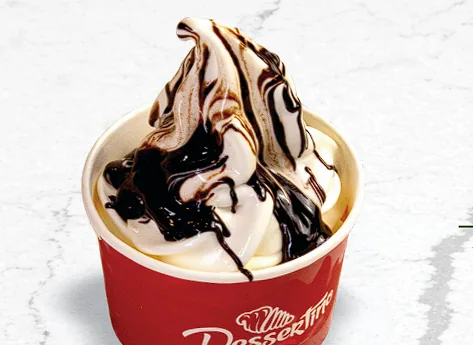 Мороженое с шоколадом