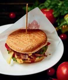 Бургер с говядиной