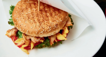 Бургер с курицей