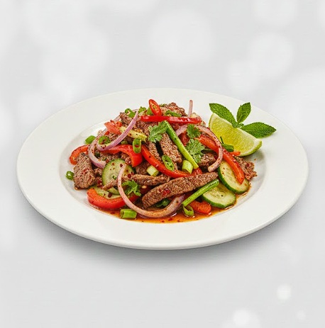 Острый с мясом