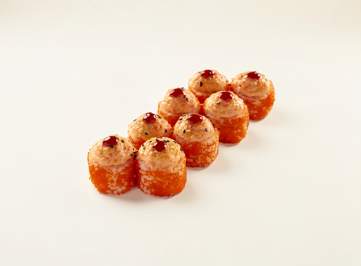 Запеченный с кальмаром