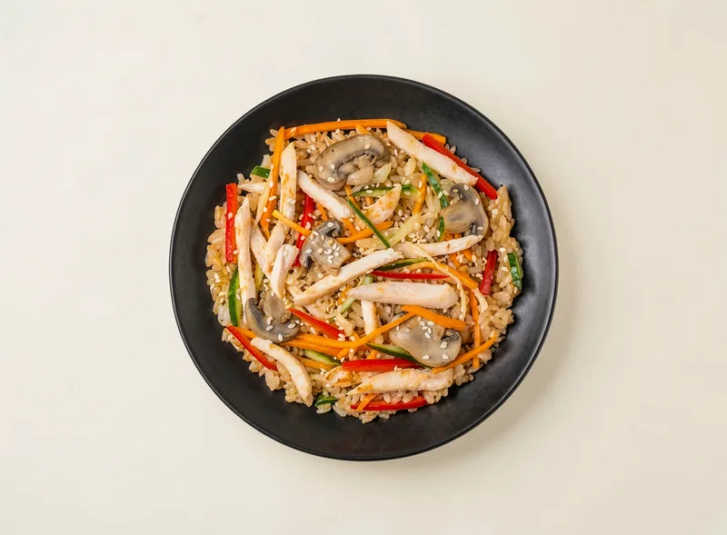 рис с курочкой