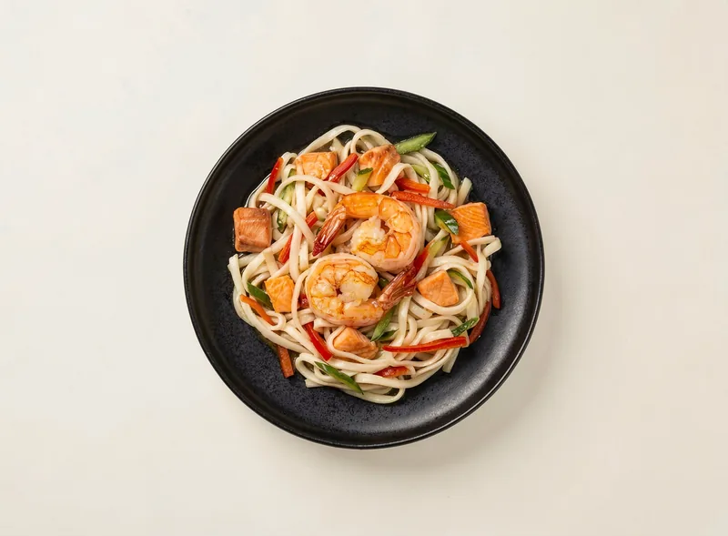 Удон с морепродуктами