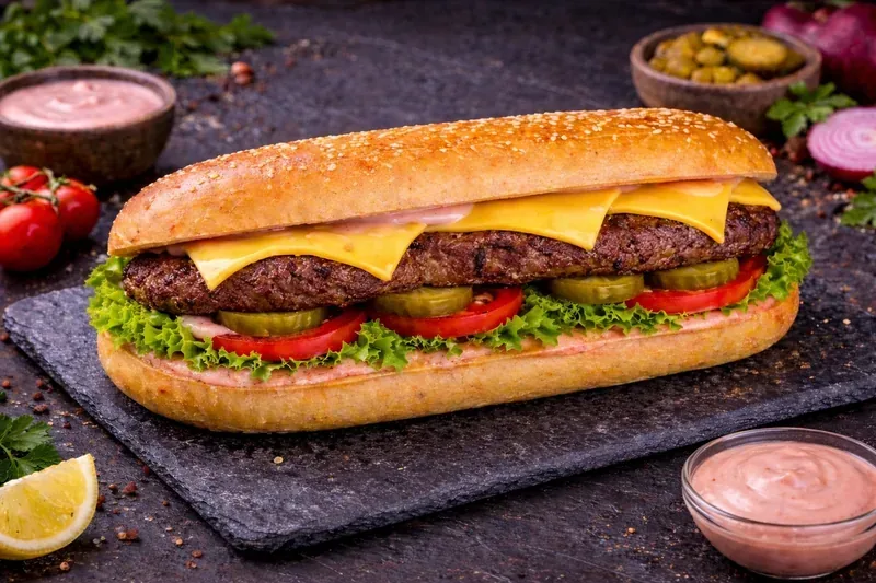 Сонвич с котлетой XL