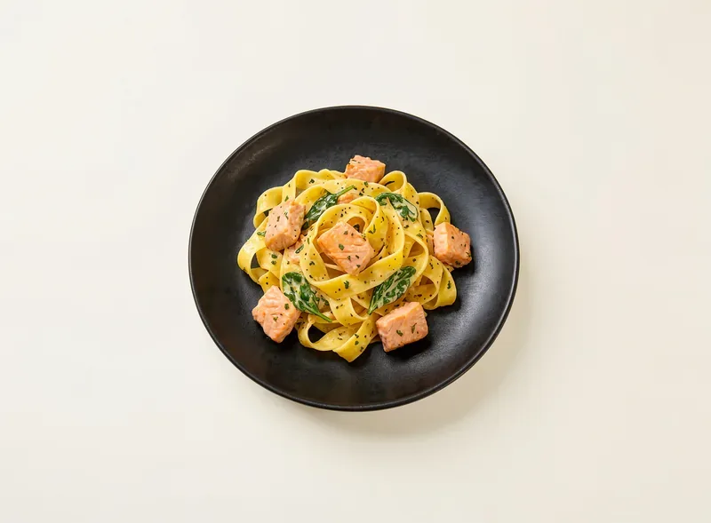 Паста с форелью