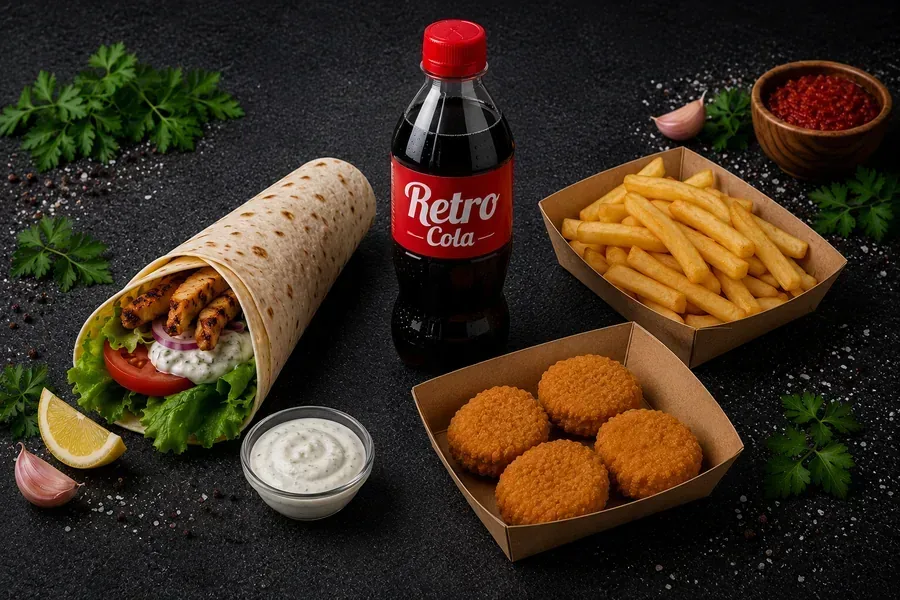 Комбо Chicken Wrap