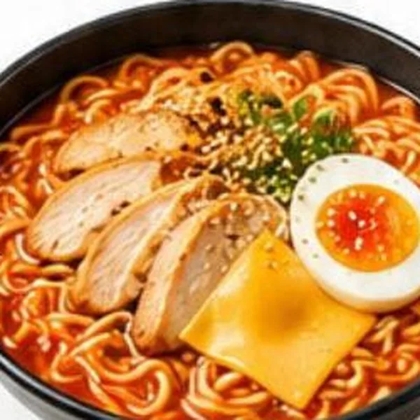 Рамён с курицей