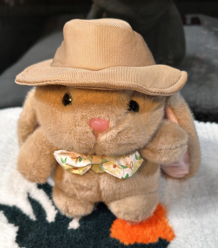 Кролик в шляпе (маленький)